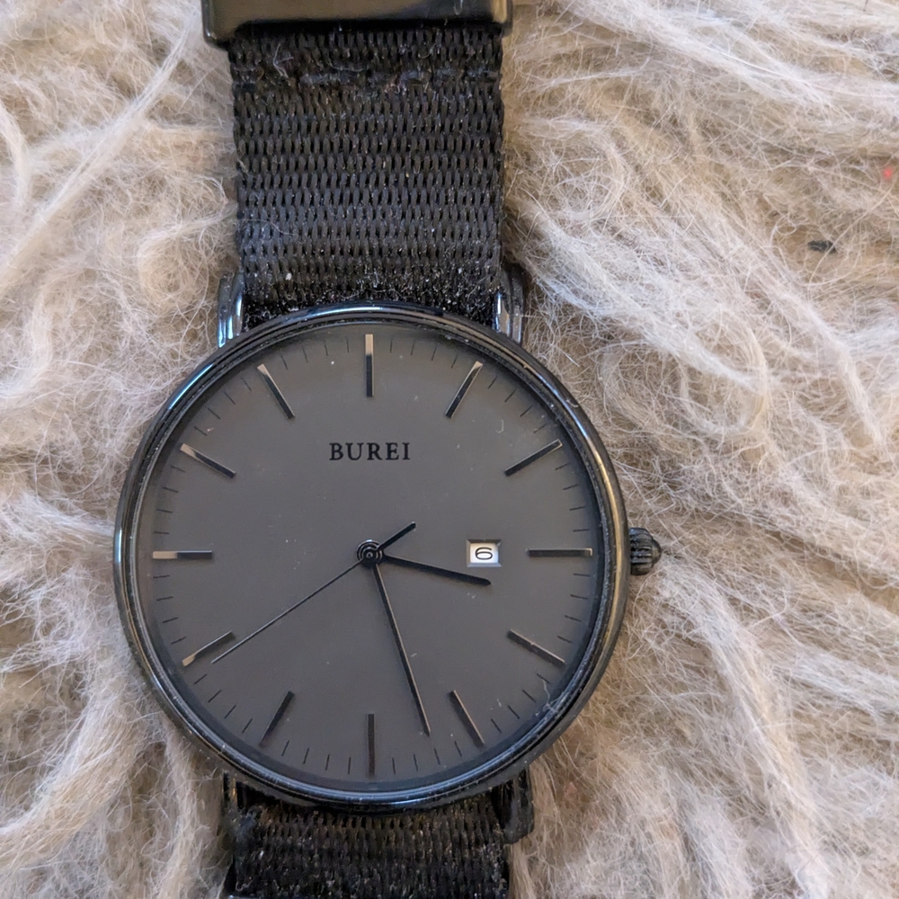 Burei Black Men's Watch